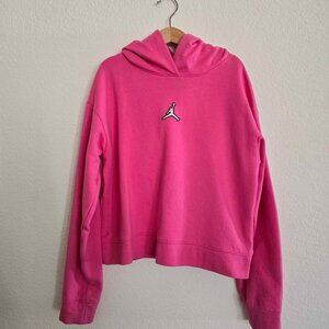 Nike Air Jordan Girls Essentials Shine Boxy Pullover Hoodie